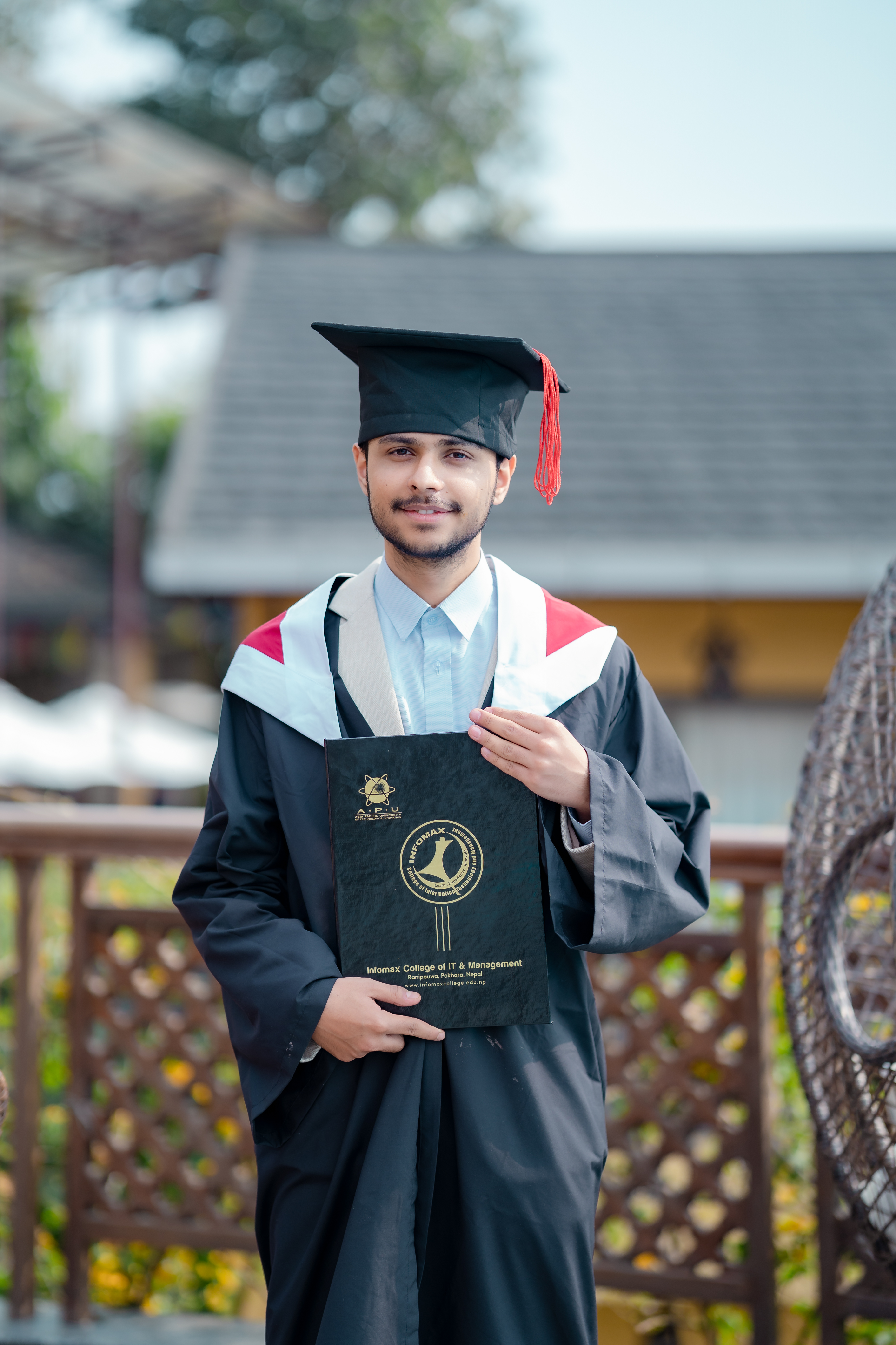 Rachit Dhakal - Graduation Photo